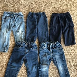 **SOLD**Toddler jeans and joggers, super cute!!,